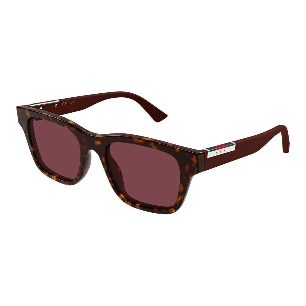 NWT Gucci GG2089S-003 Havana Burgundy 52mm Sunglasses